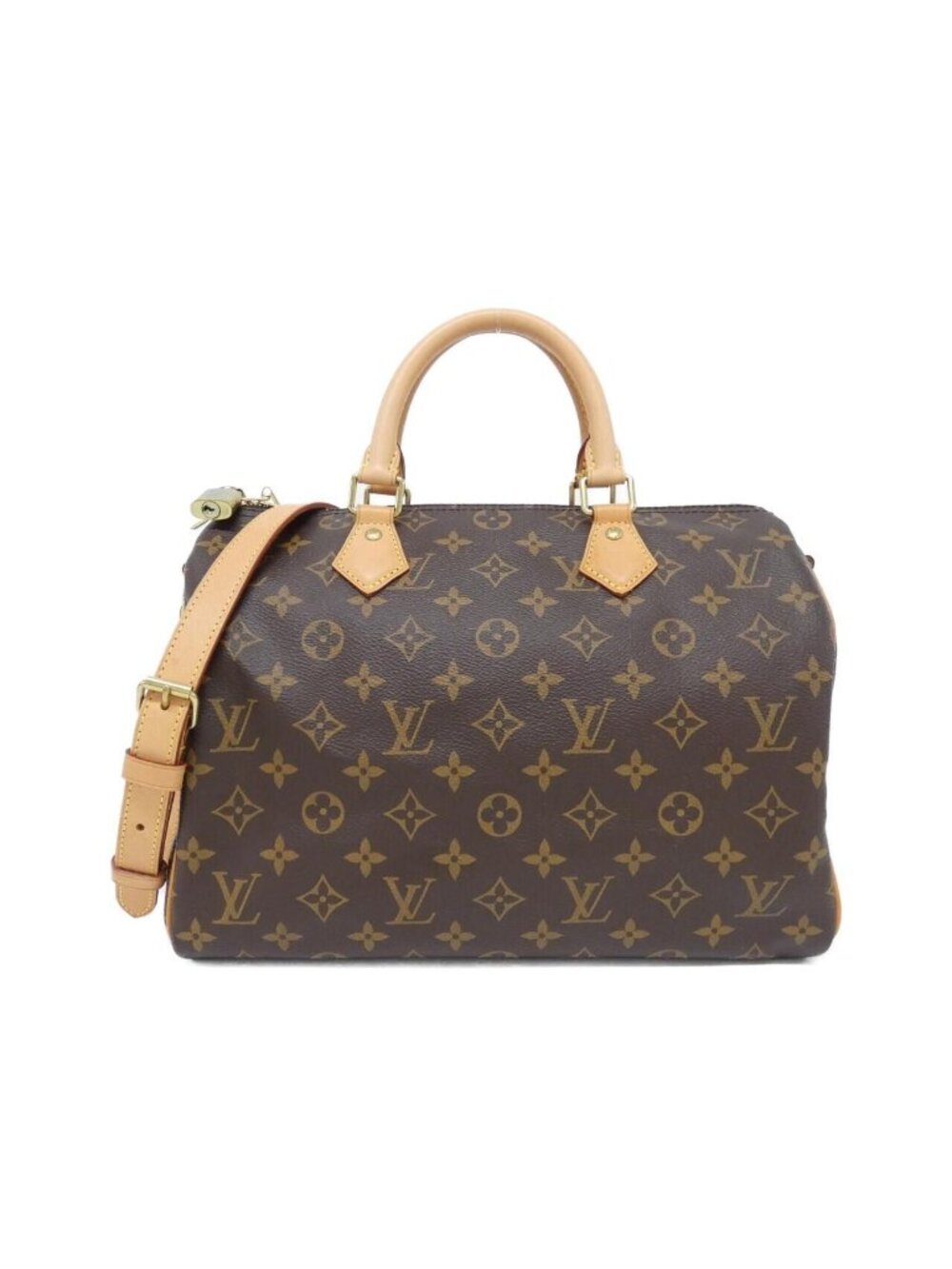 Louis Vuitton Monogram Speedy Bandouliere 30 Boston Bag
